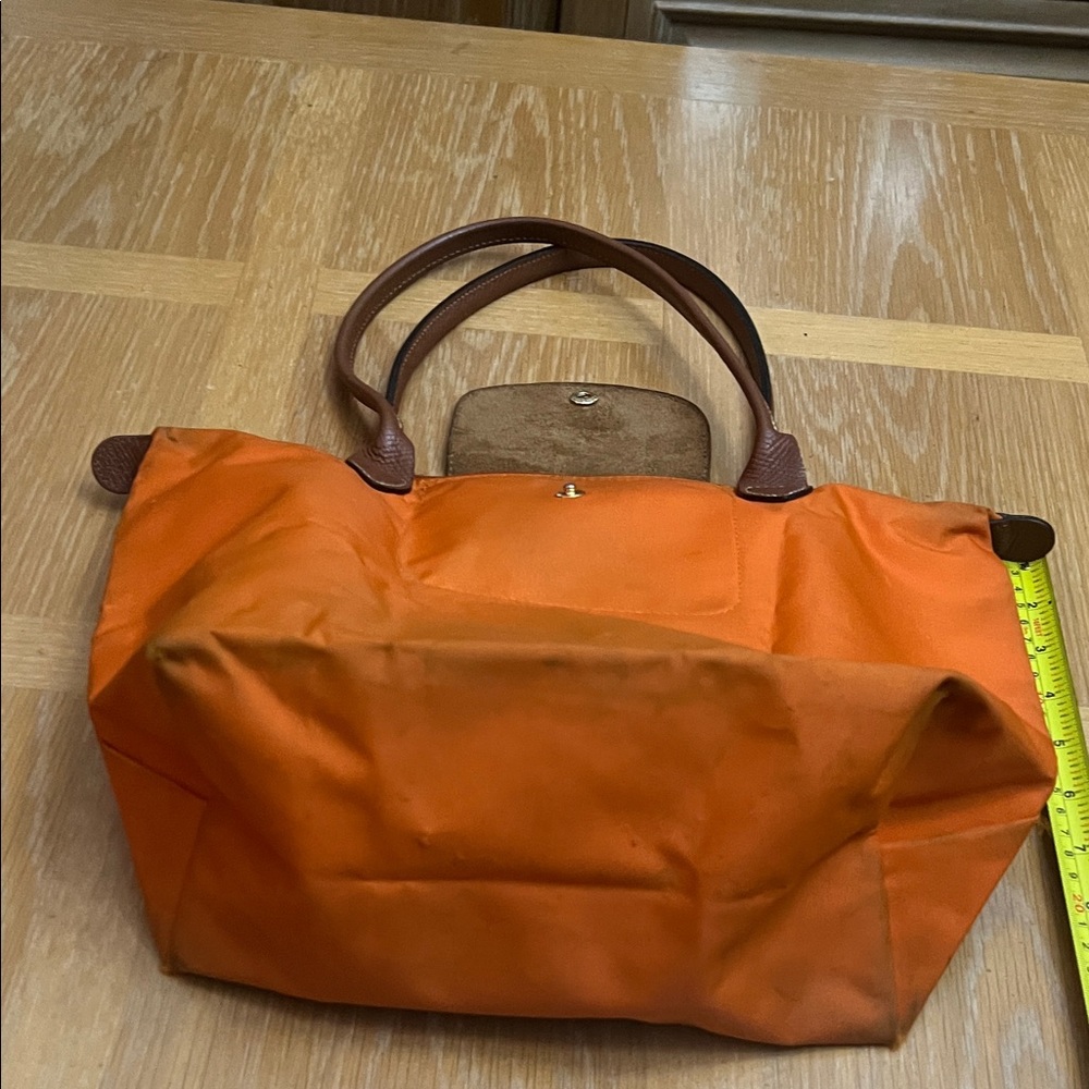 Longchamp Vibrant Orange Shoulder Bag